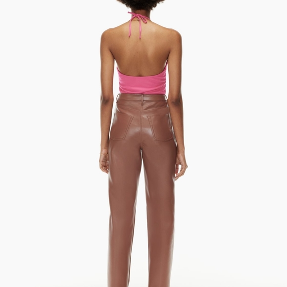 NWT Aritzia Melina Tall Pants Mocha Sorbet Size 4 (31" inseam) - Picture 7 of 8